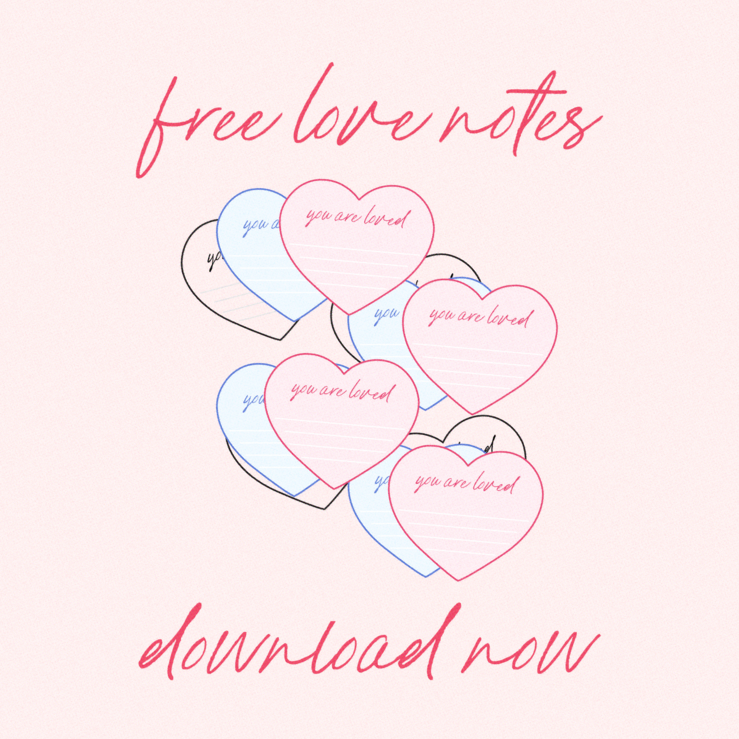 Love Notes Printable Freebie For You! - Casey Wiegand Of The Wiegands throughout Free Printable Love Notes