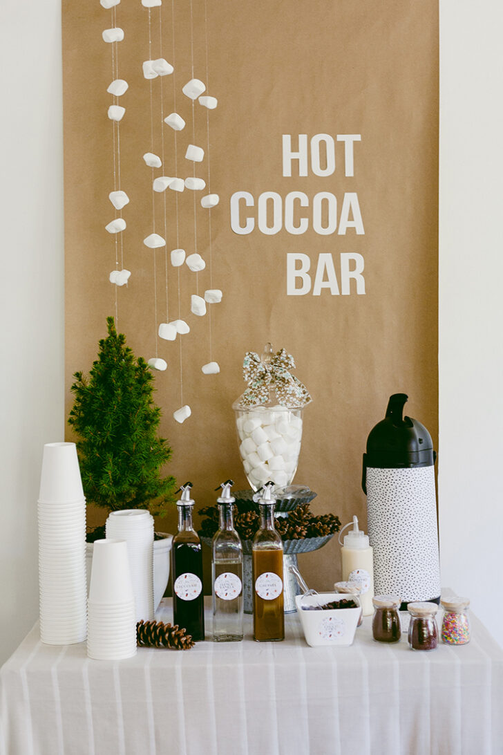 Free Hot Cocoa Bar Printables
