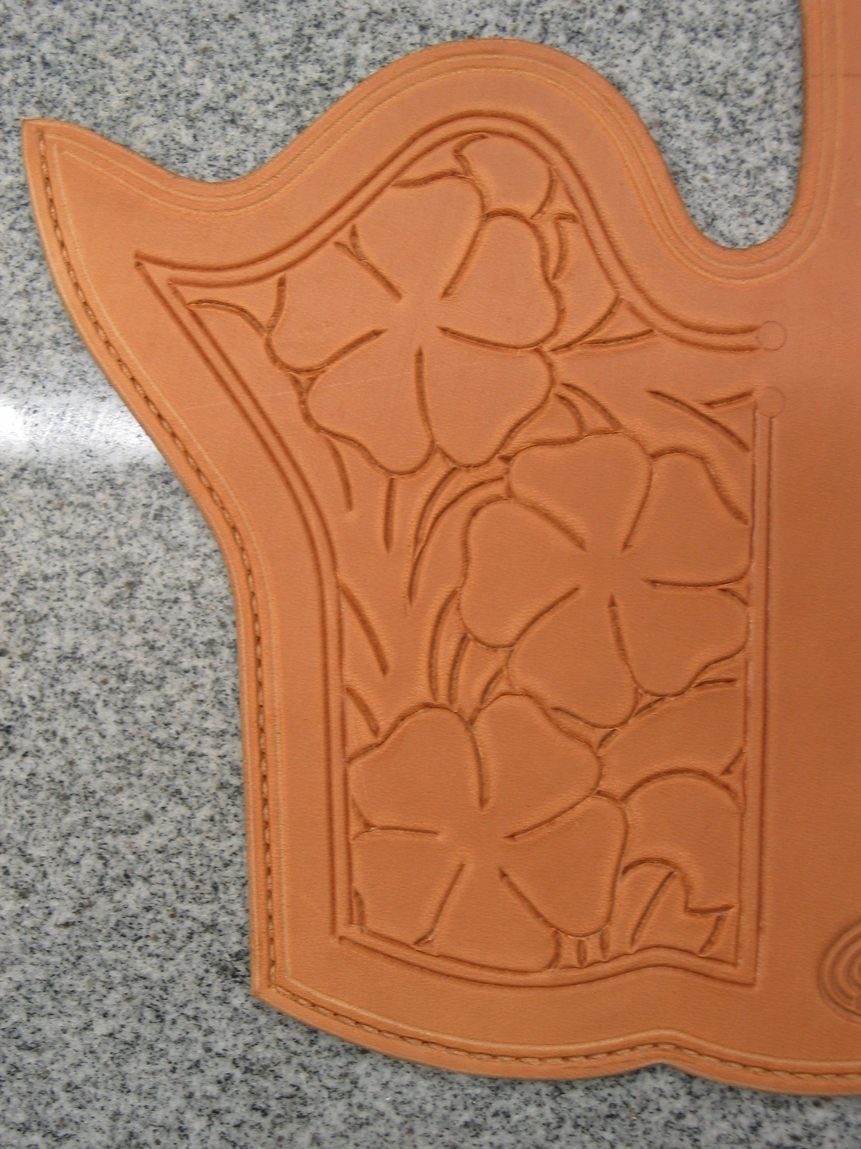 Making &amp;quot;Hand Of God&amp;quot; Rig And Pattern with regard to Downloadable Free Printable Leather Holster Patterns
