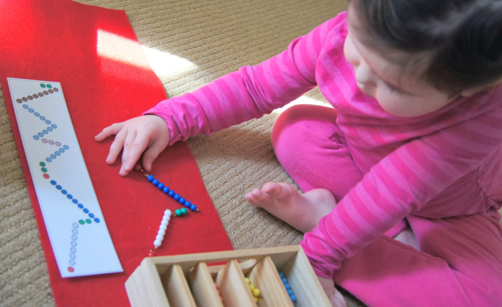Making Montessori Ours&amp;quot;: Montessori Search For Ten Math Snake Game with Montessori Snake Game Free Printable