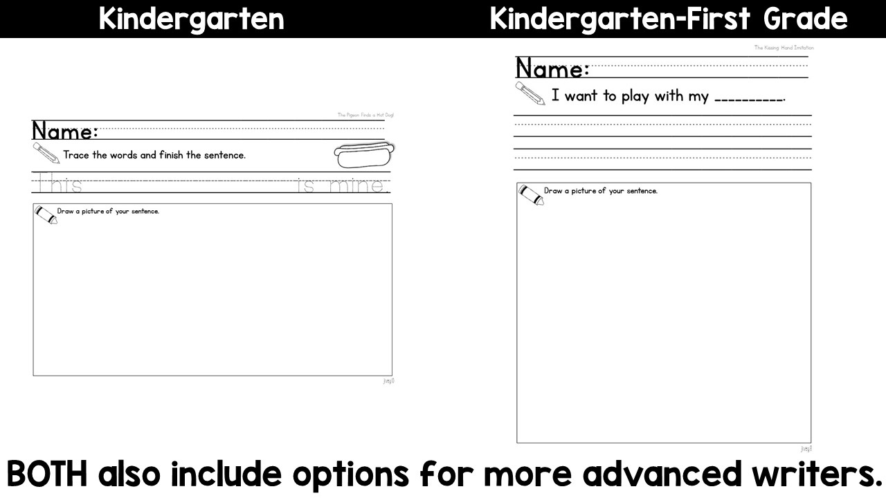 Mentor Sentences For Kindergarten And First Grade - Ideasjivey regarding Free Printable Mentor Sentence