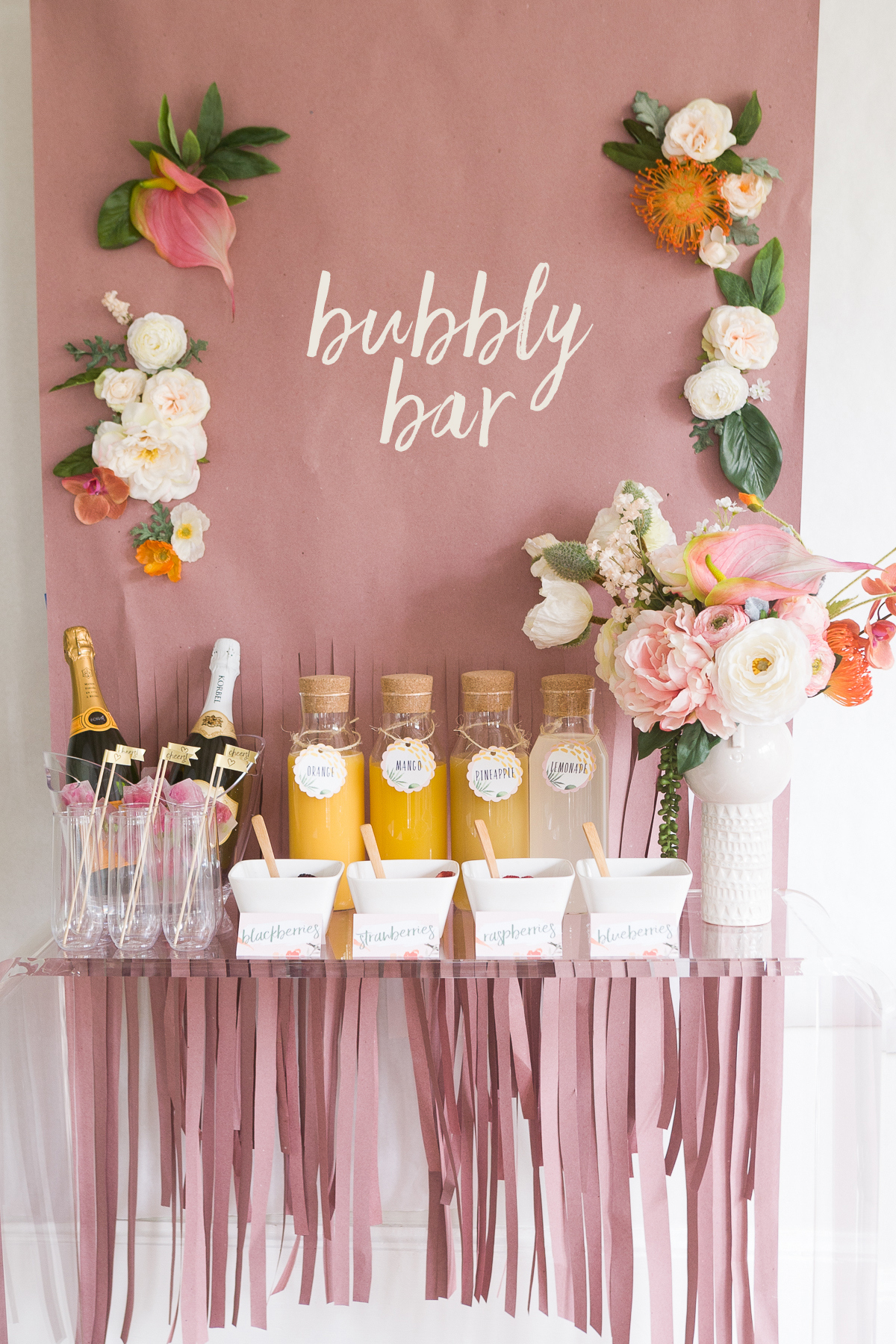 Mimosa Bar Bridal Shower Brunch With Free Printables! ⋆ Ruffled within Free Mimosa Bar Printables