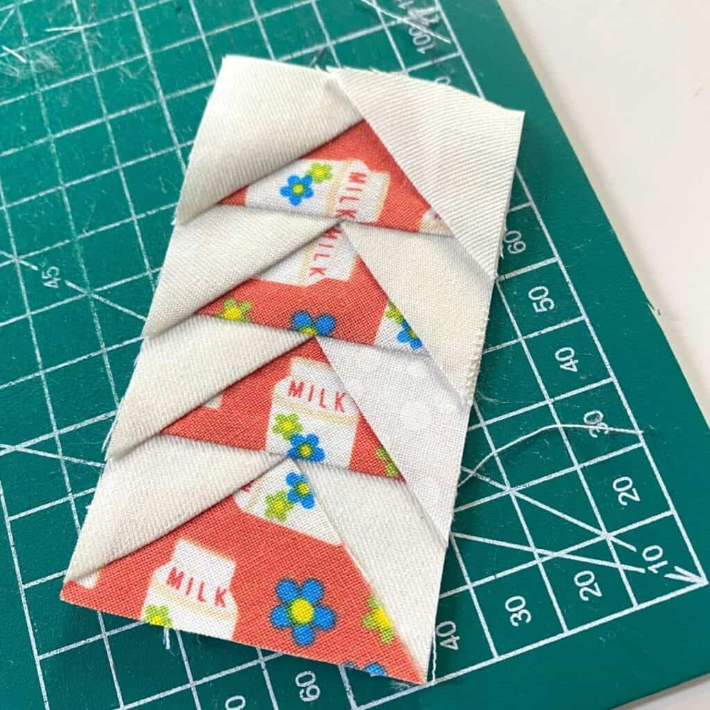 Mini Flying Geese Free Foundation Paper Piecing Pattern &amp;amp; Tutorial with Free Printable Flying Geese Templates