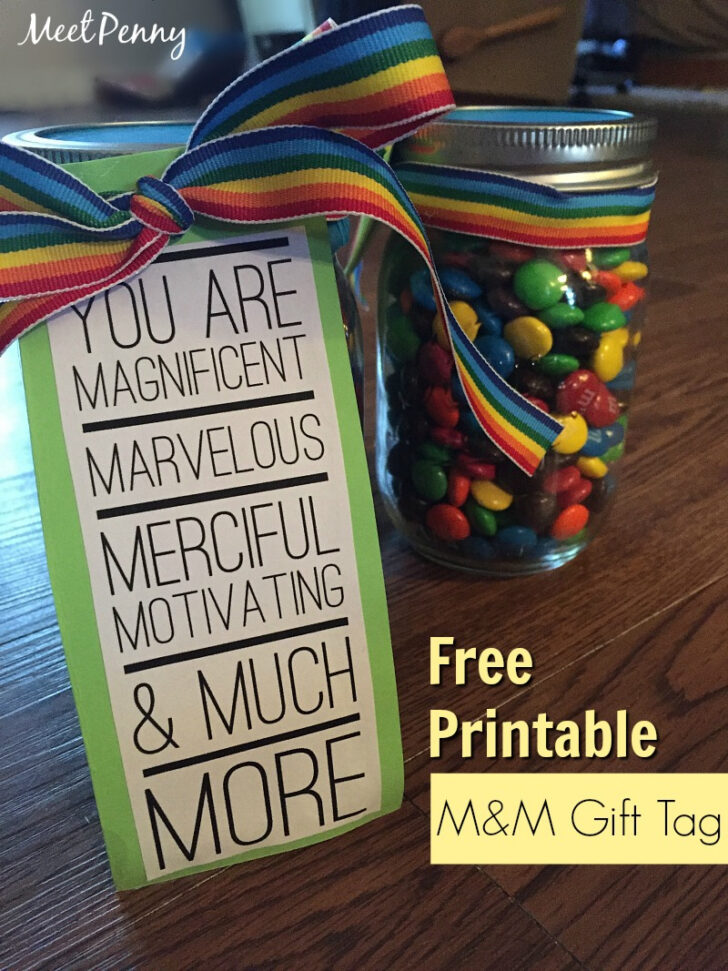 M M Teacher Appreciation Free Printable