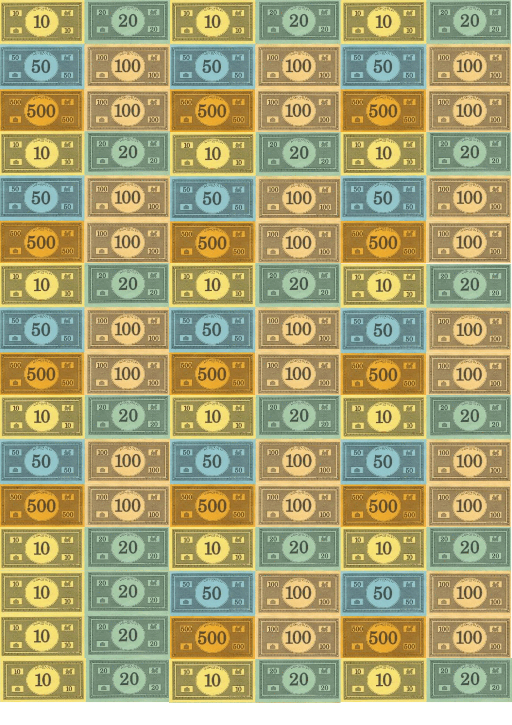 Monopoly Bill Pdf For Print : R/Monopoly intended for Free Printable Monopoly Money Printable