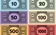 Monopoly Money Printable – Worksheets Library throughout Free Printable Monopoly Money Printable