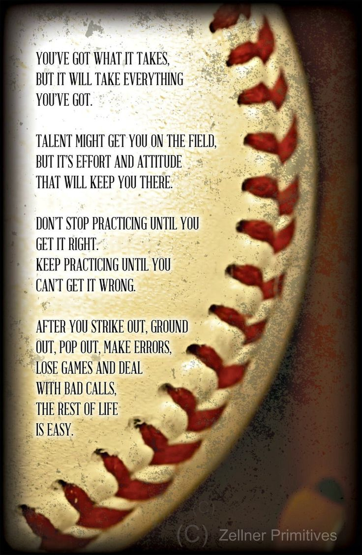 Motivational / Baseball And Softball Gift / Large 16” X 11&amp;quot; / Wood inside Softball Dirt Poem Printable Free