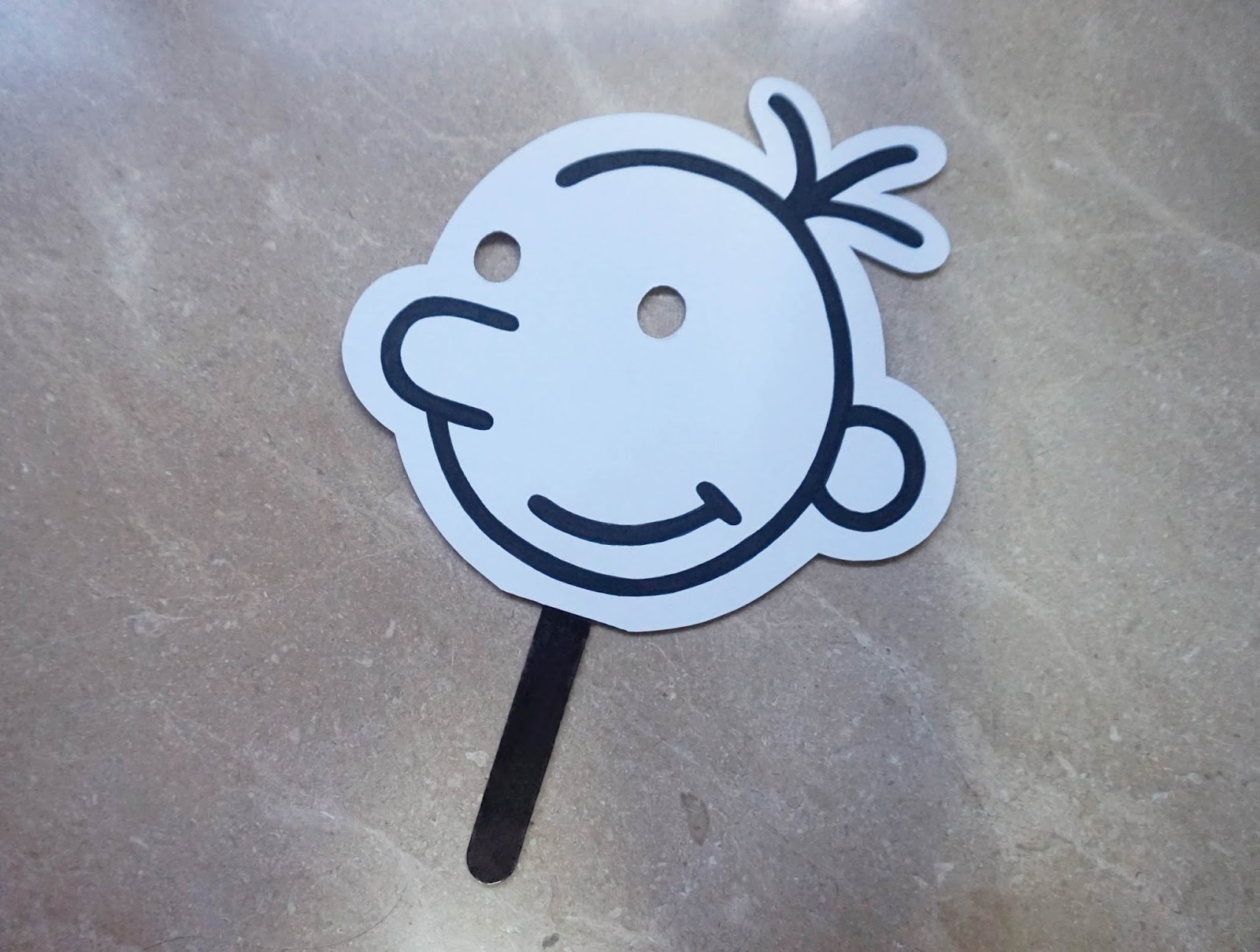 Mrsmommyholic: Diary Of A Wimpy Kid Costume For Book Week regarding Diary Of A Wimpy Kid Printable Mask
