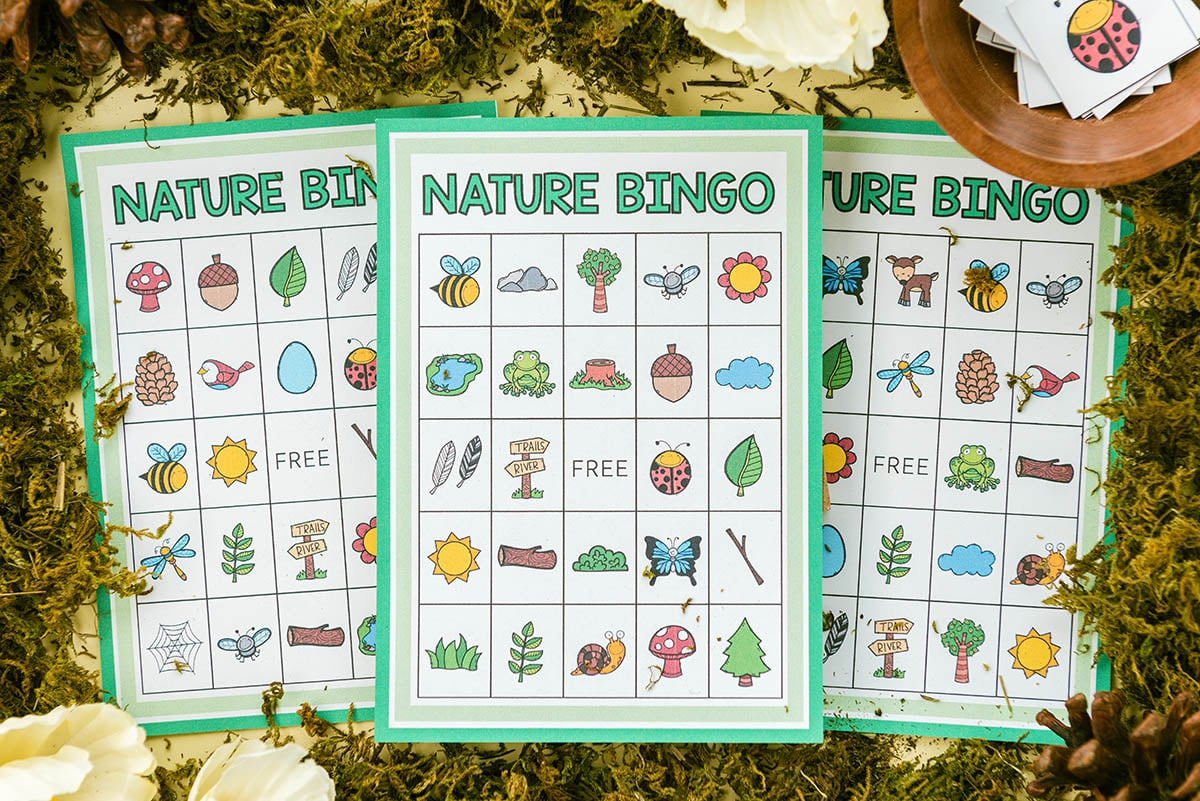 Nature Bingo (Free Printables) - The Best Ideas For Kids with Nature Walk Bingo Printable Free