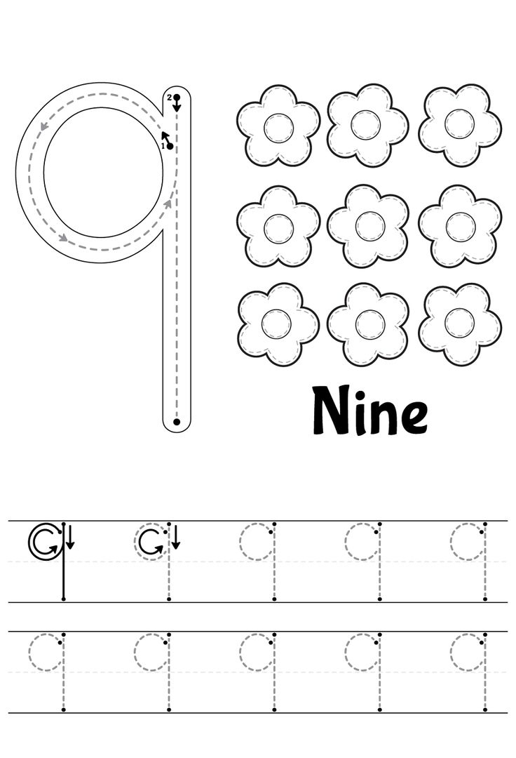 Number 9 Worksheet Easy | 101 Printable within Number Nine Worksheet Printable