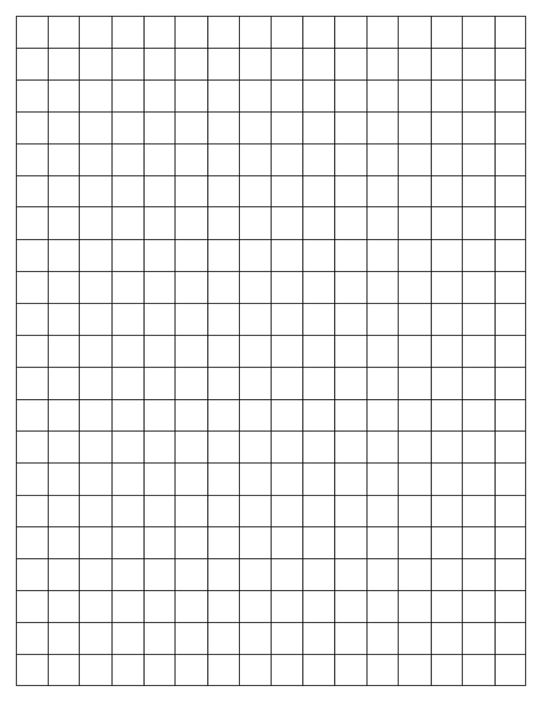 One-Half Inch Graph Paper - Etsy regarding 1 2 Inch Graph Paper Printable Free