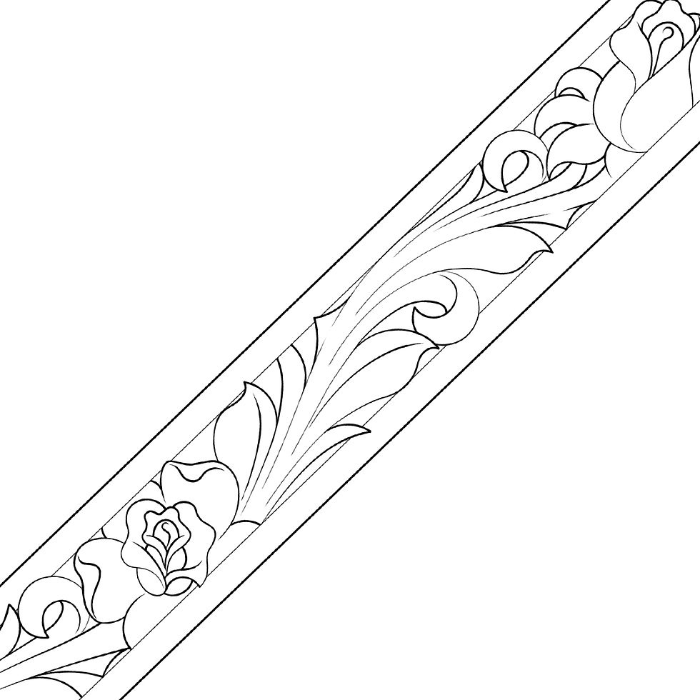 Pattern Shop | Gaborfineart within Downloadable Free Printable Leather Belt Tooling Patterns