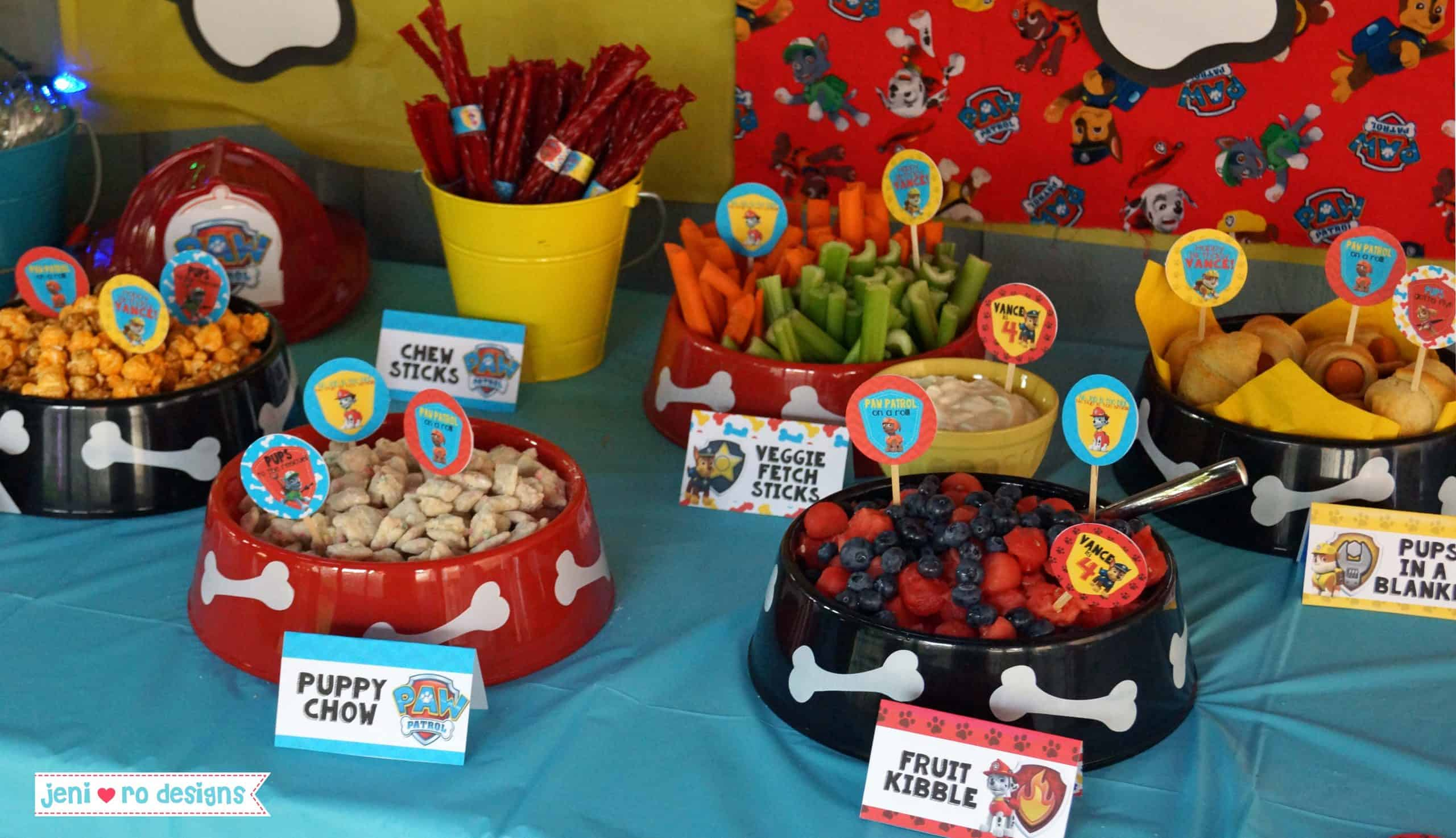 Paw Patrol Printables For Your Pup Loving Kiddo&amp;#039;S Birthday Party! with Paw Patrol Food Labels Free Printables