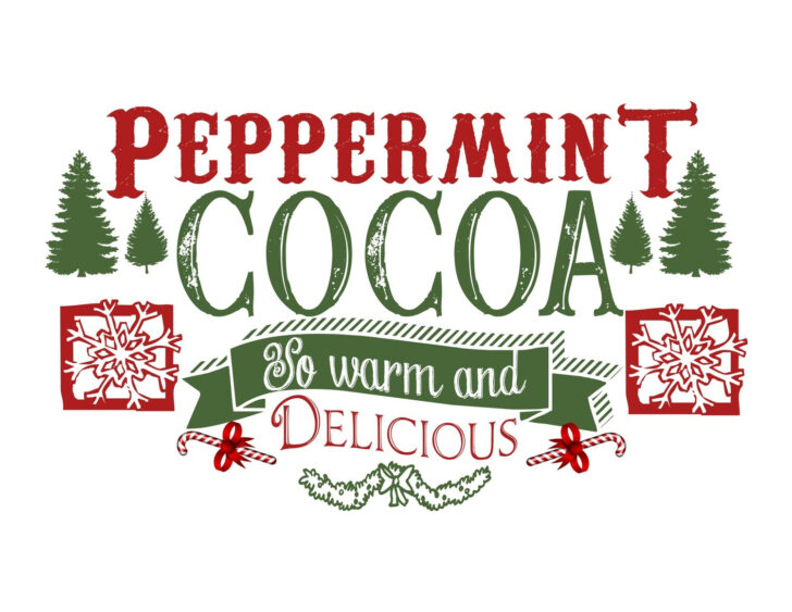 Hot Cocoa Bar Printables