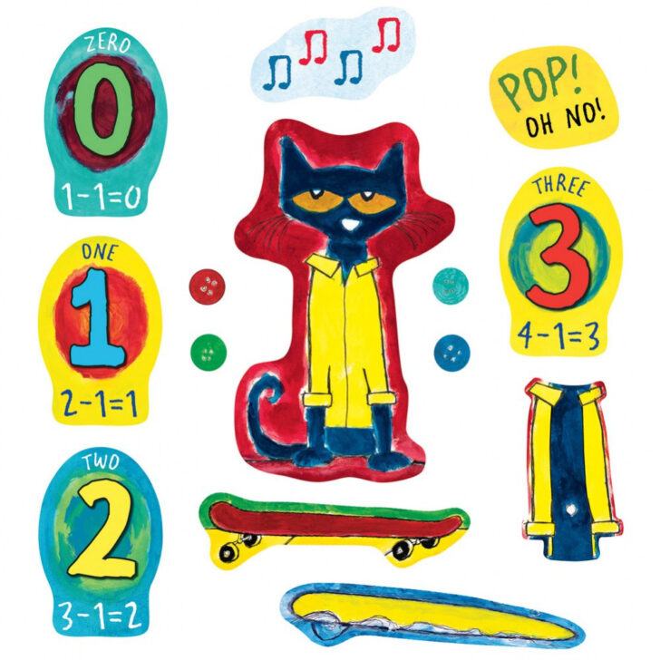 Pete the Cat and His Four Groovy Buttons Free Printables