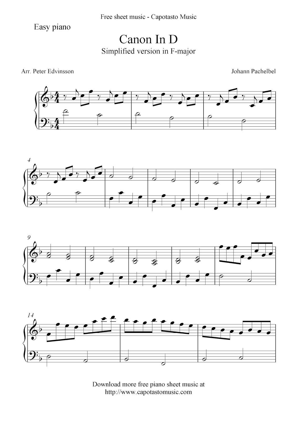 Piano Music Sheets For Beginners - Hospital Insurance Management throughout Canon In D Piano Sheet Music Free Printable