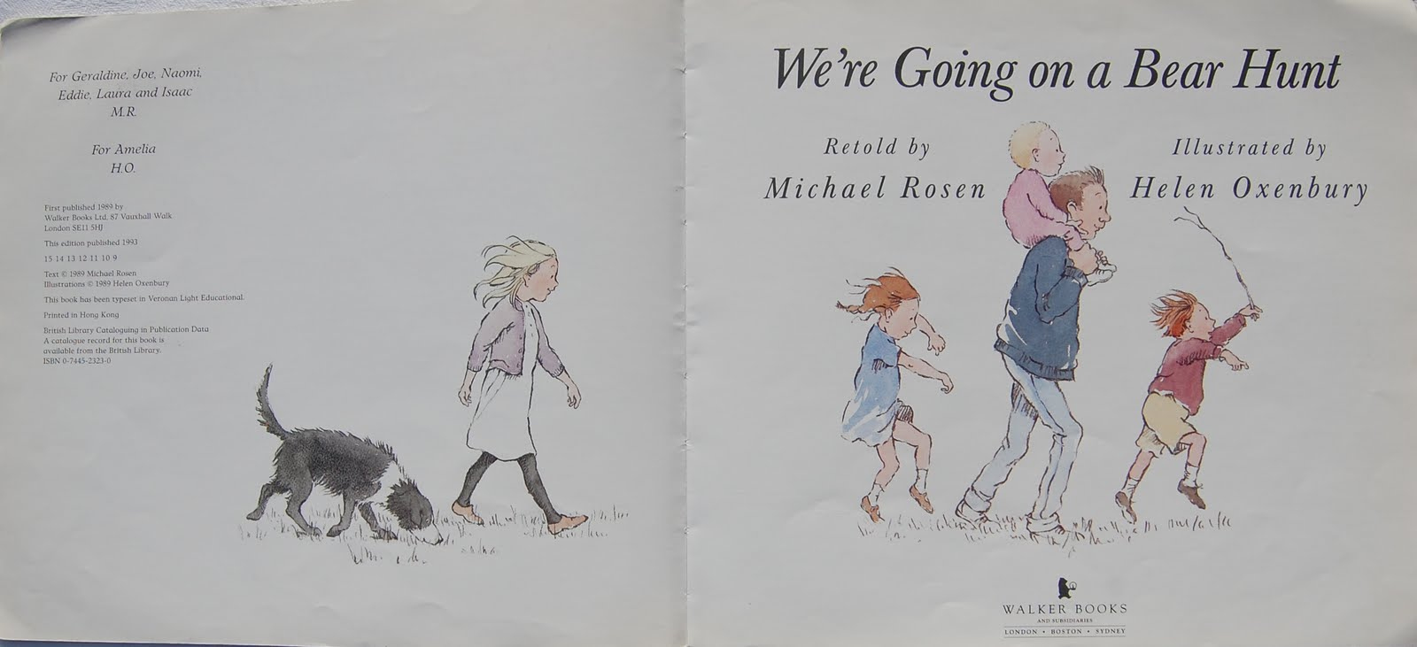 Picturebooks In Elt: Recommendation Nº 4: We&amp;#039;Re Going On A Bear Hunt for Printable We&amp;#039;Re Going On A Bear Hunt