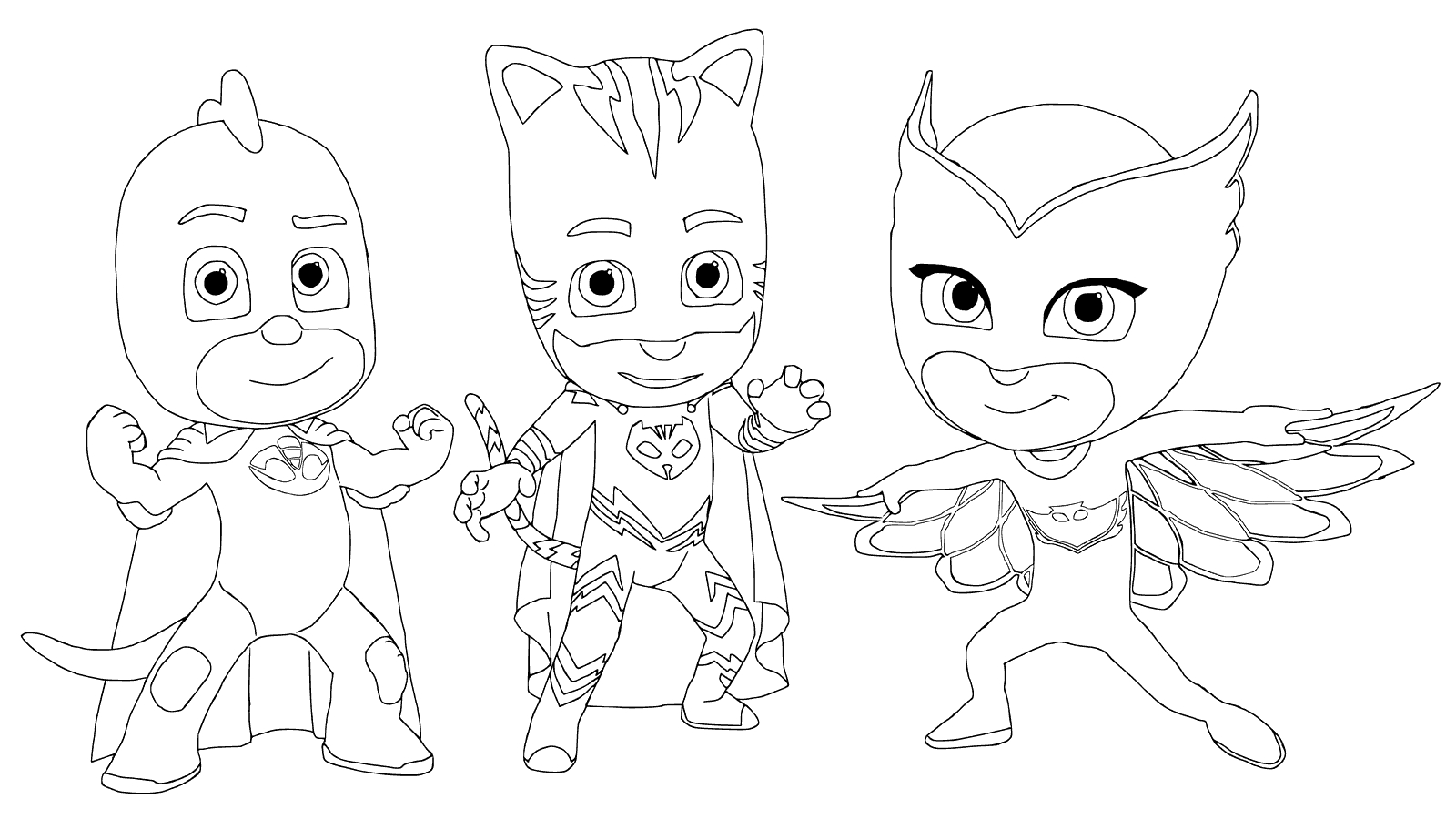 Pj Masks Coloring Pages – Printable Coloring Pages. Free pertaining to Pj Masks Free Printables