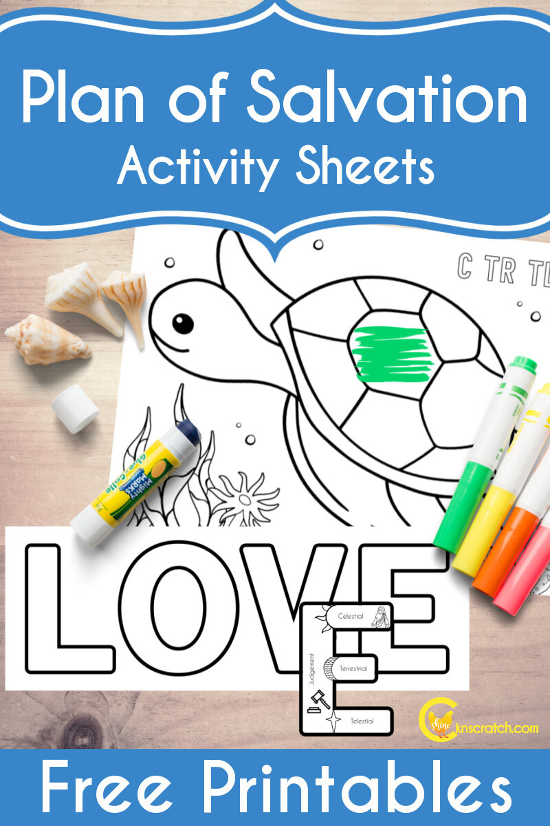 Plan Of Salvation Puzzle And File Folder Game — Chicken Scratch N regarding Plan of Salvation Printable Free