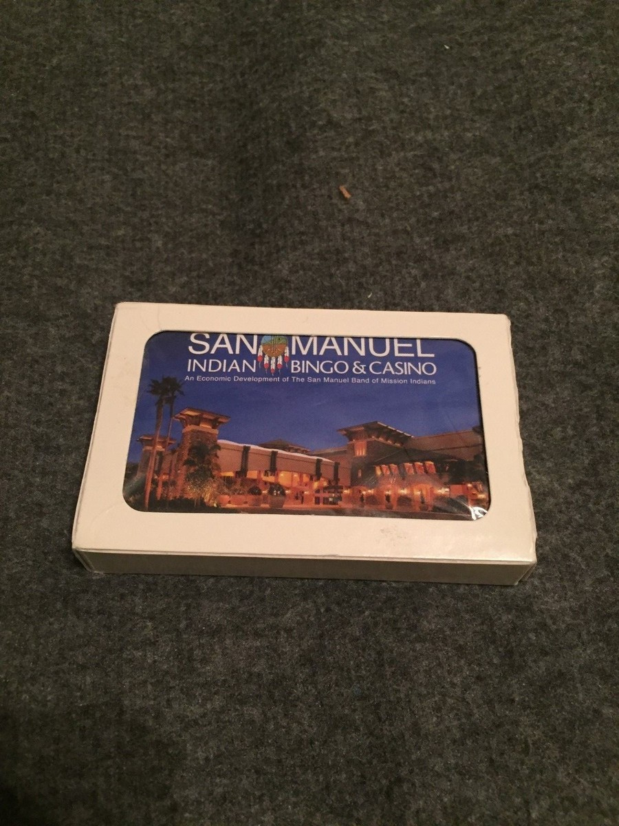 Playing Cards San Manuel Indian Casino | Ebay with San Manuel Indian Bingo and Casinothree Card Poker