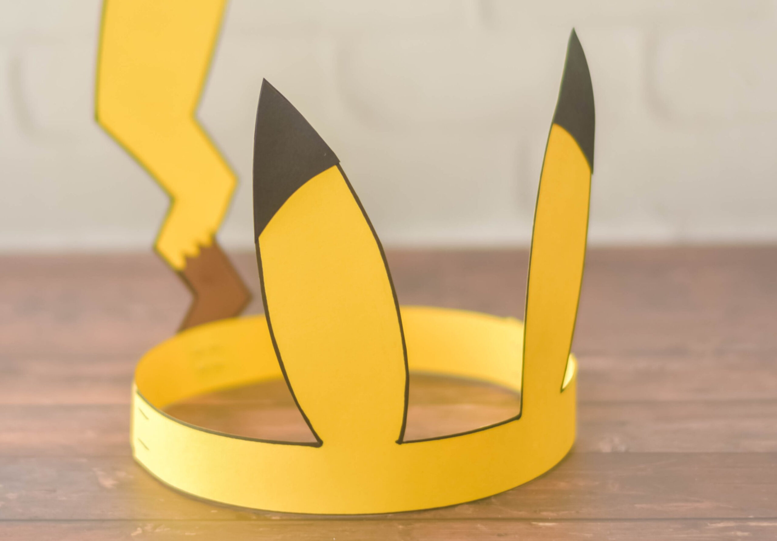 Pokemon Hat | Easy Diy Pikachu Craft | Kids Activities Blog in Free Printable Pikachu Ears Template