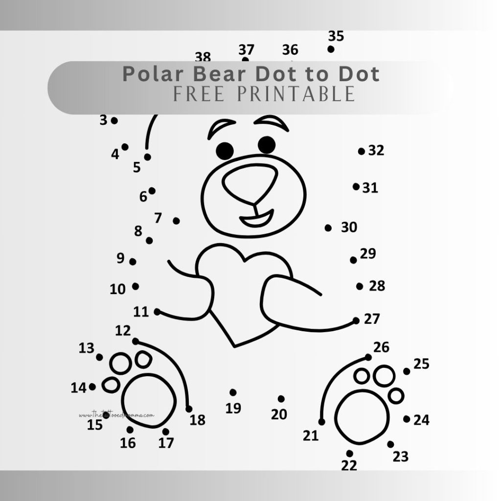 Polarbear - The Tattooed Momma in Printable Polar Bear Worksheets