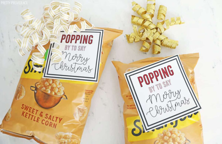 Free Printable Popcorn Gift Tags