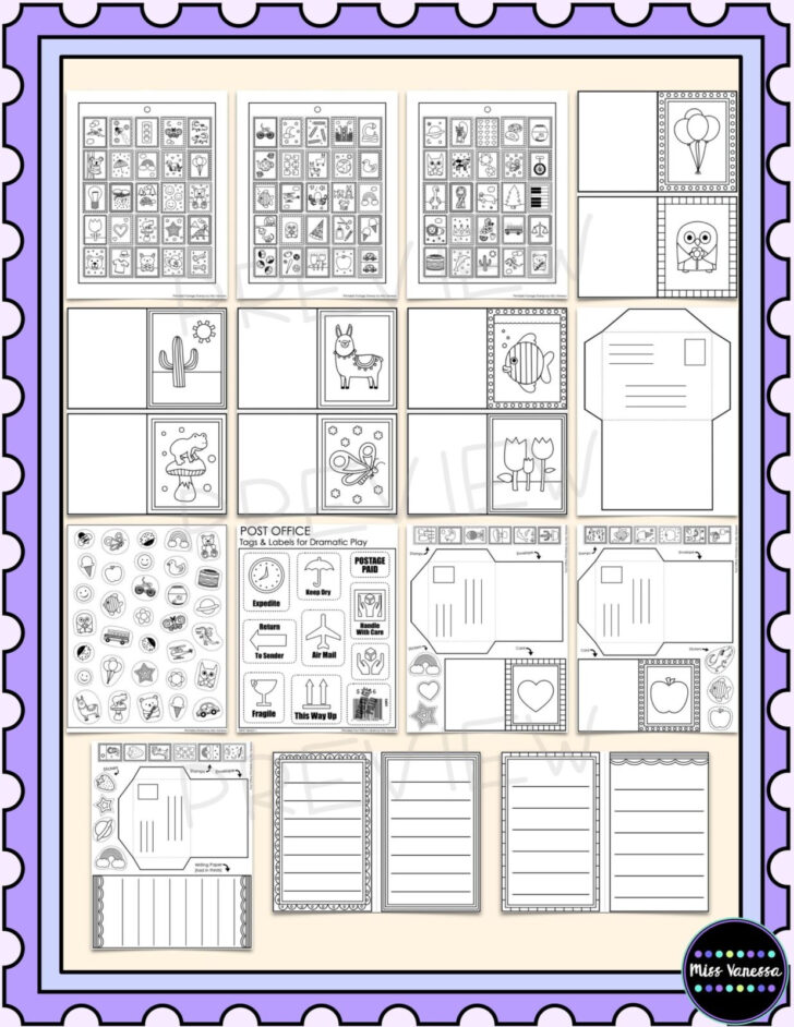 Post Office Printables Free