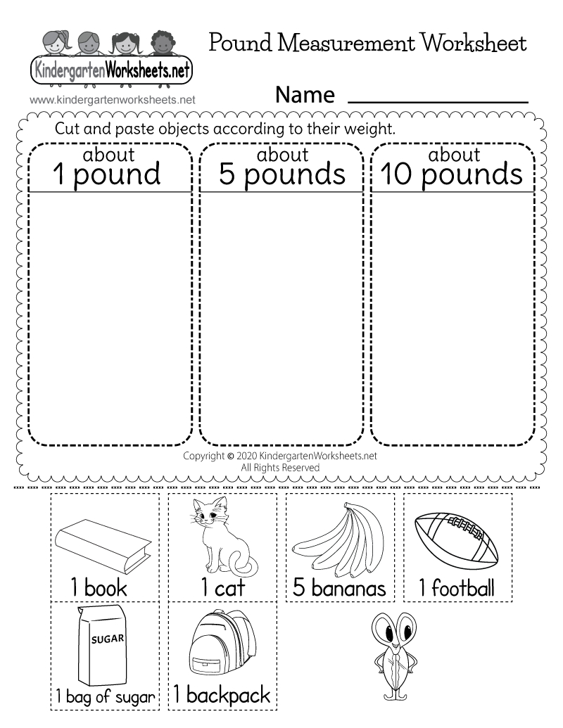 Pound Measurement Worksheet - Free Printable, Digital, &amp;amp; Pdf inside Pound Measurement Worksheet Printable
