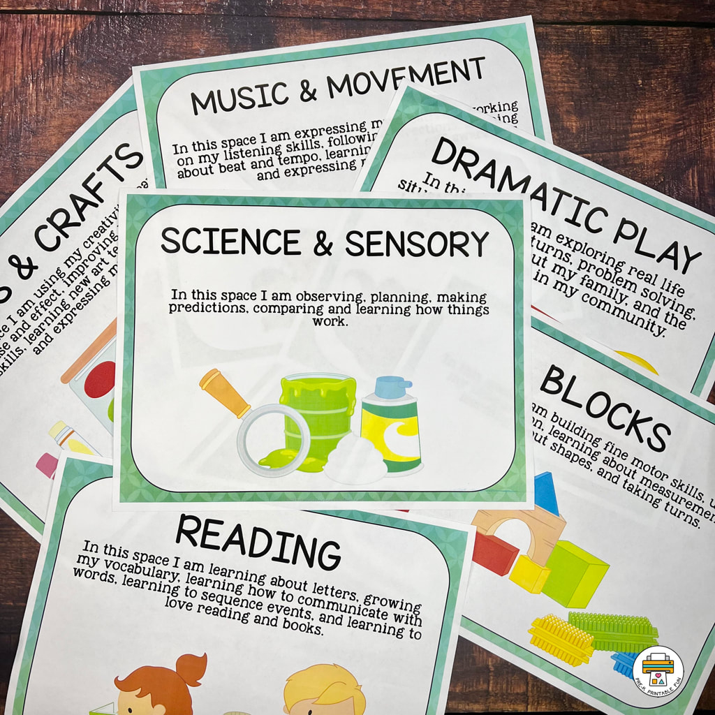 Preschool Focus Wall - Pre-K Printable Fun within Free Focus Wall Printables