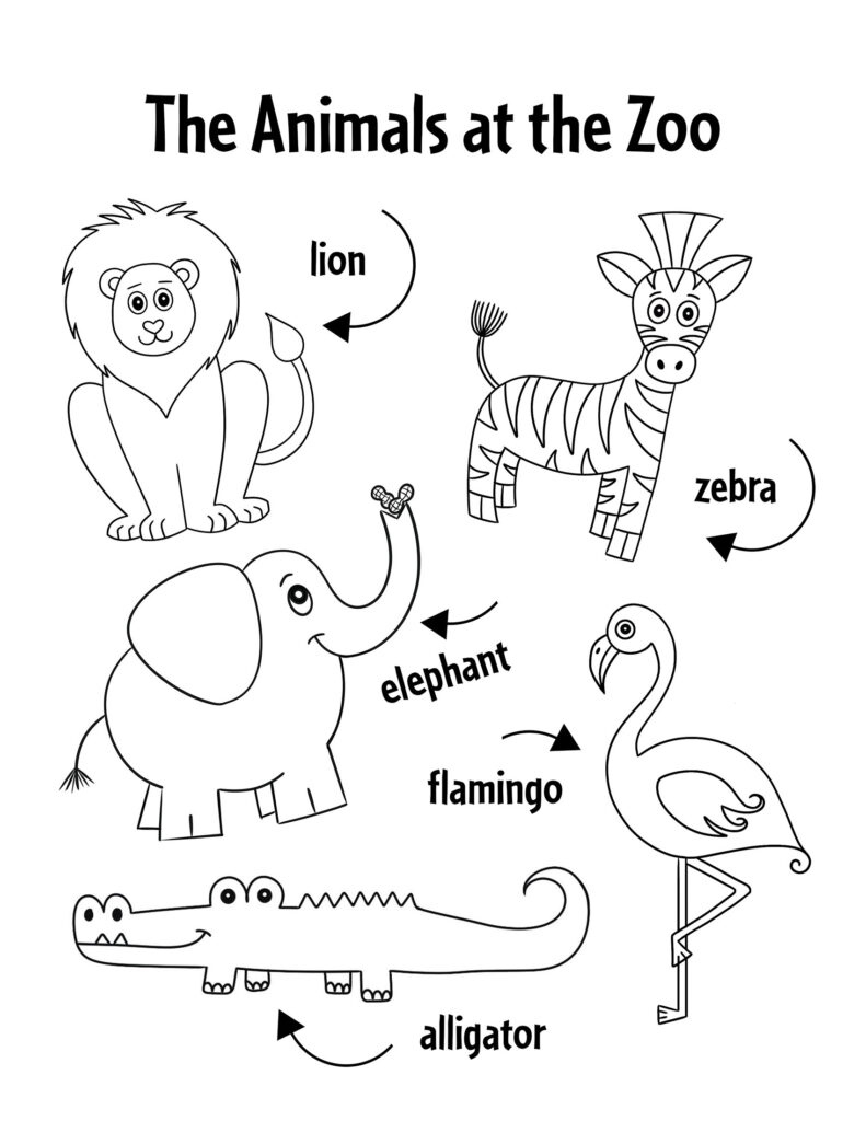 Preschool Zoo Theme Lesson Plan With Free Zoo Printables! The inside Free Printable Zoo Activities For Preschoolers