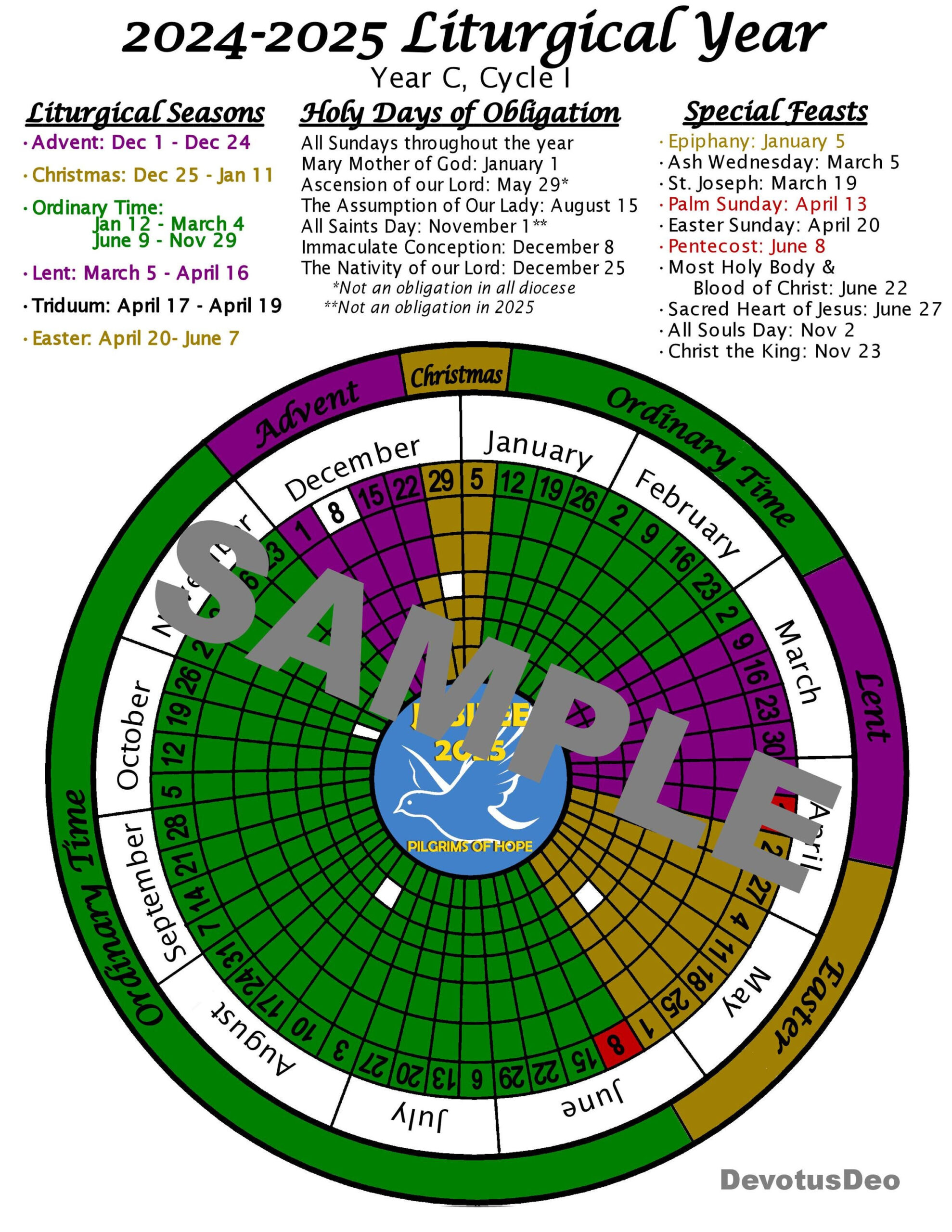 Printable 2025 Liturgical Calendar, Downloadable Catholic within Free Printable Catholic Calendar 2025