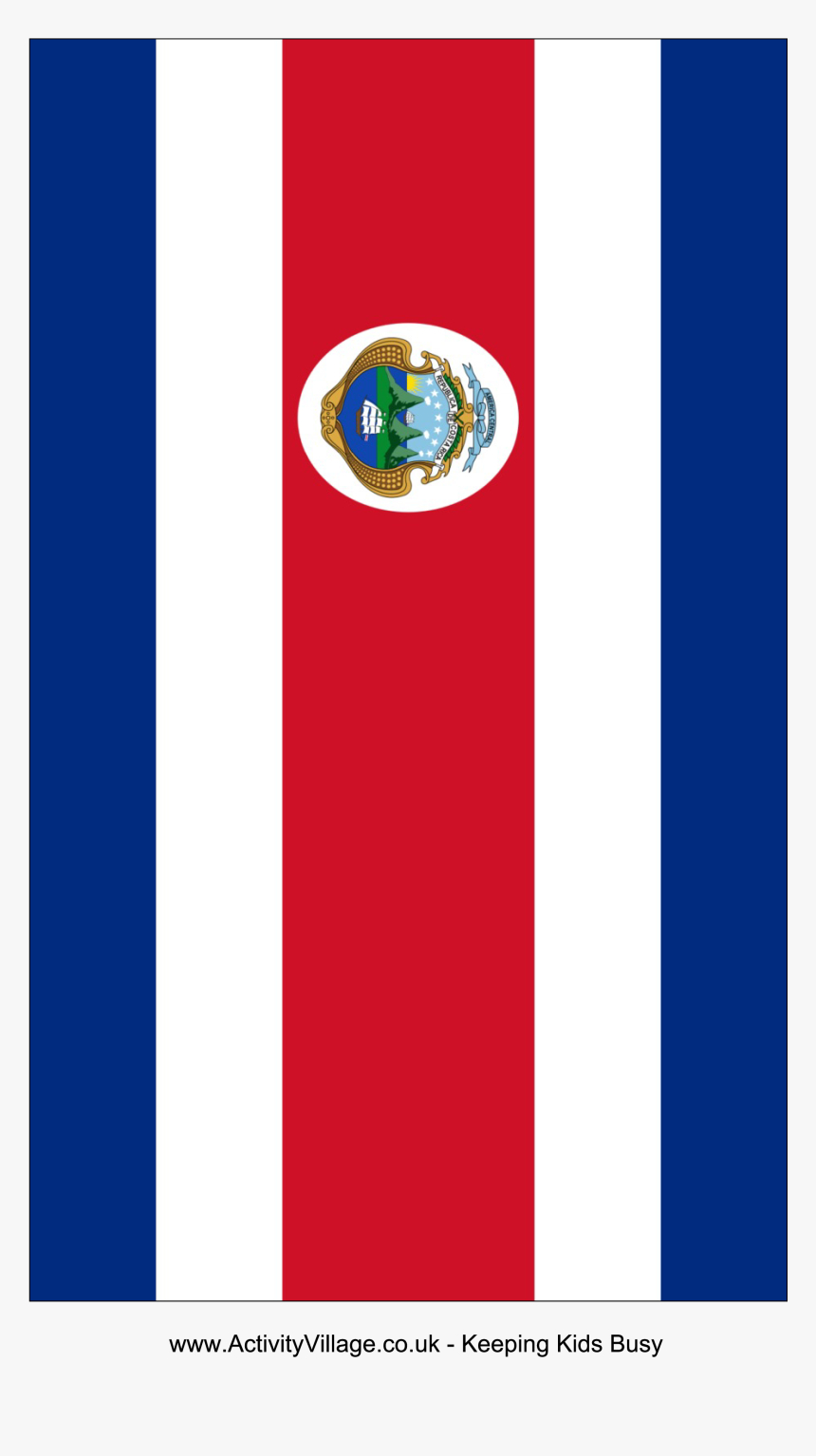 Printable Costa Rica Flag, Hd Png Download , Transparent Png Image inside Printable Costa Rican Flag