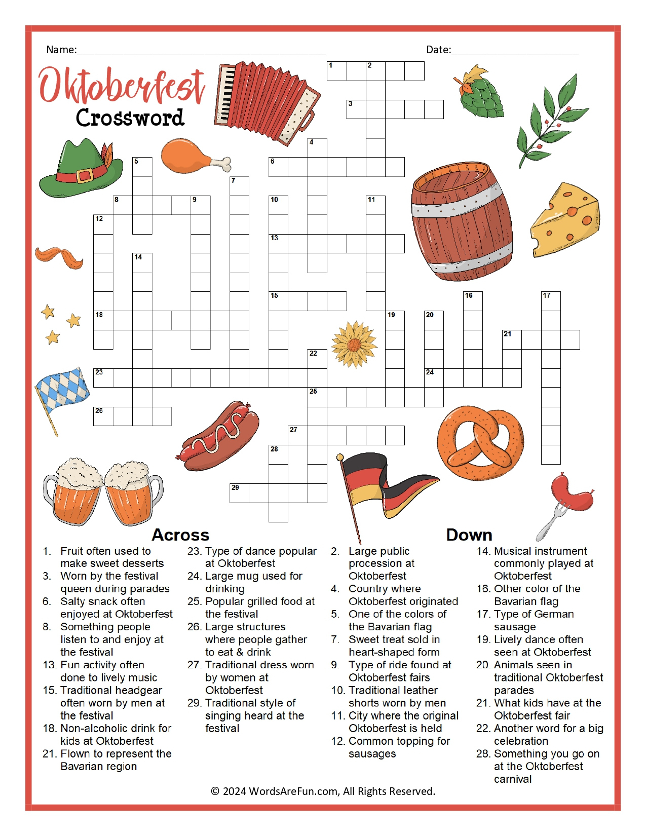 Printable Crossword Puzzles For Adults within Difficult Printable Crosswords