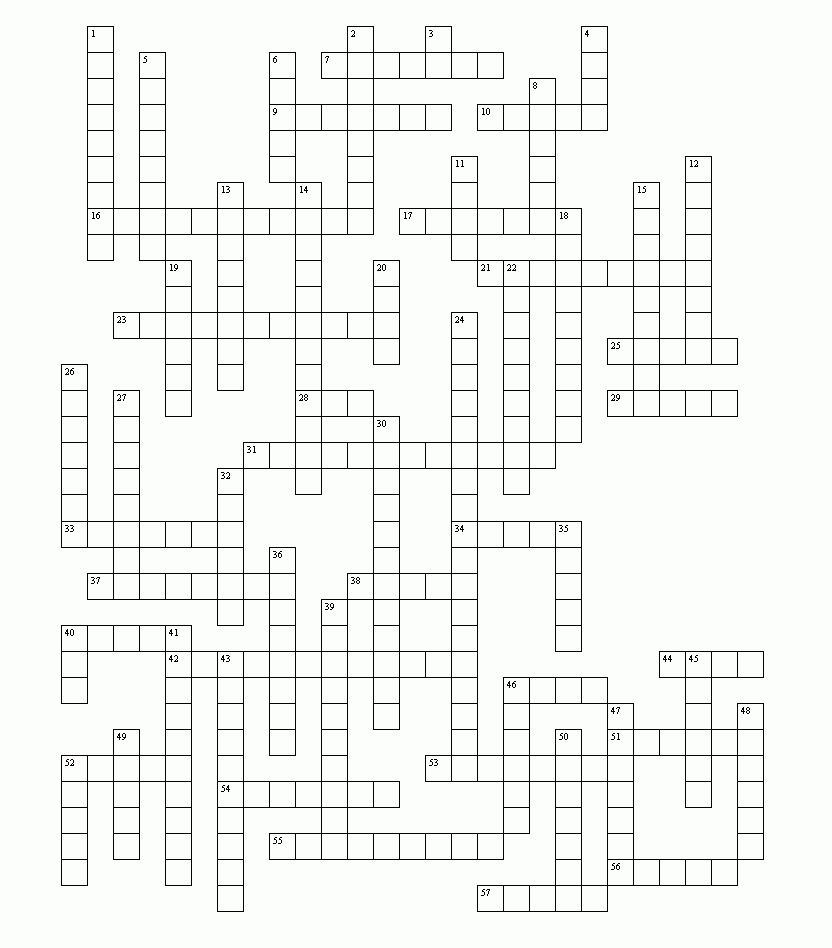 Printable Crossword Puzzles Mirroreyes inside Free Printable Crossword Puzzles Mirroreyes