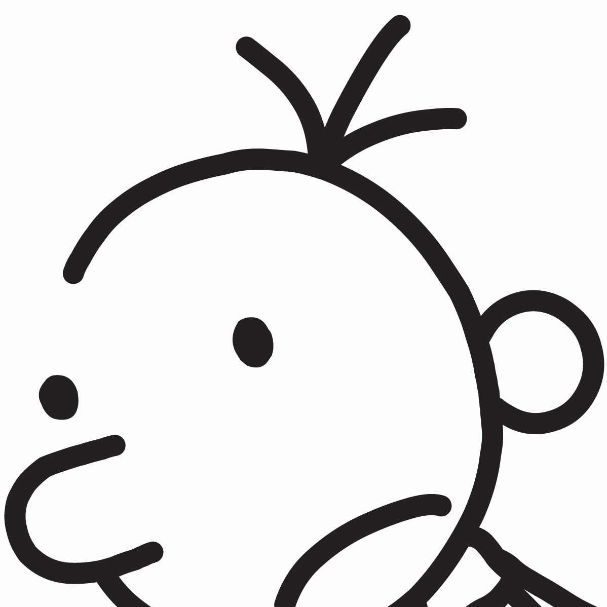 Printable Diary Of A Wimpy Kid Mask Template #563047 for Diary of a Wimpy Kid Printable Mask