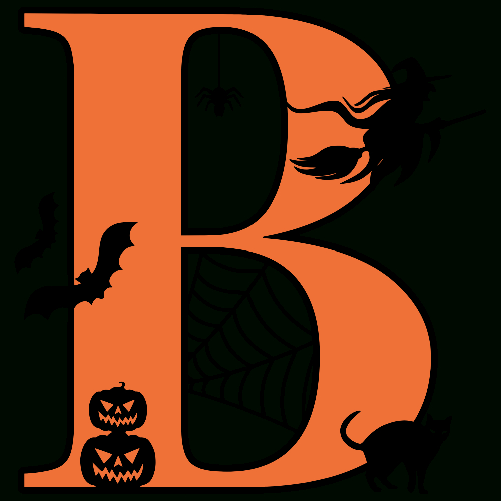 Printable Halloween Letters: Free Alphabet Font &amp;amp; Letter Templates regarding Scary Halloween Letters Printable