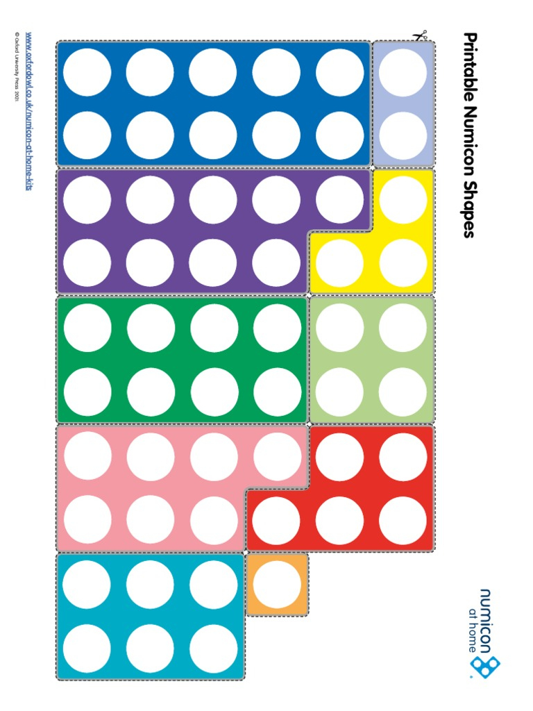 Printable Numicon Shapes For First Steps | Pdf - Worksheets Library intended for Free Printable Numicon Worksheets