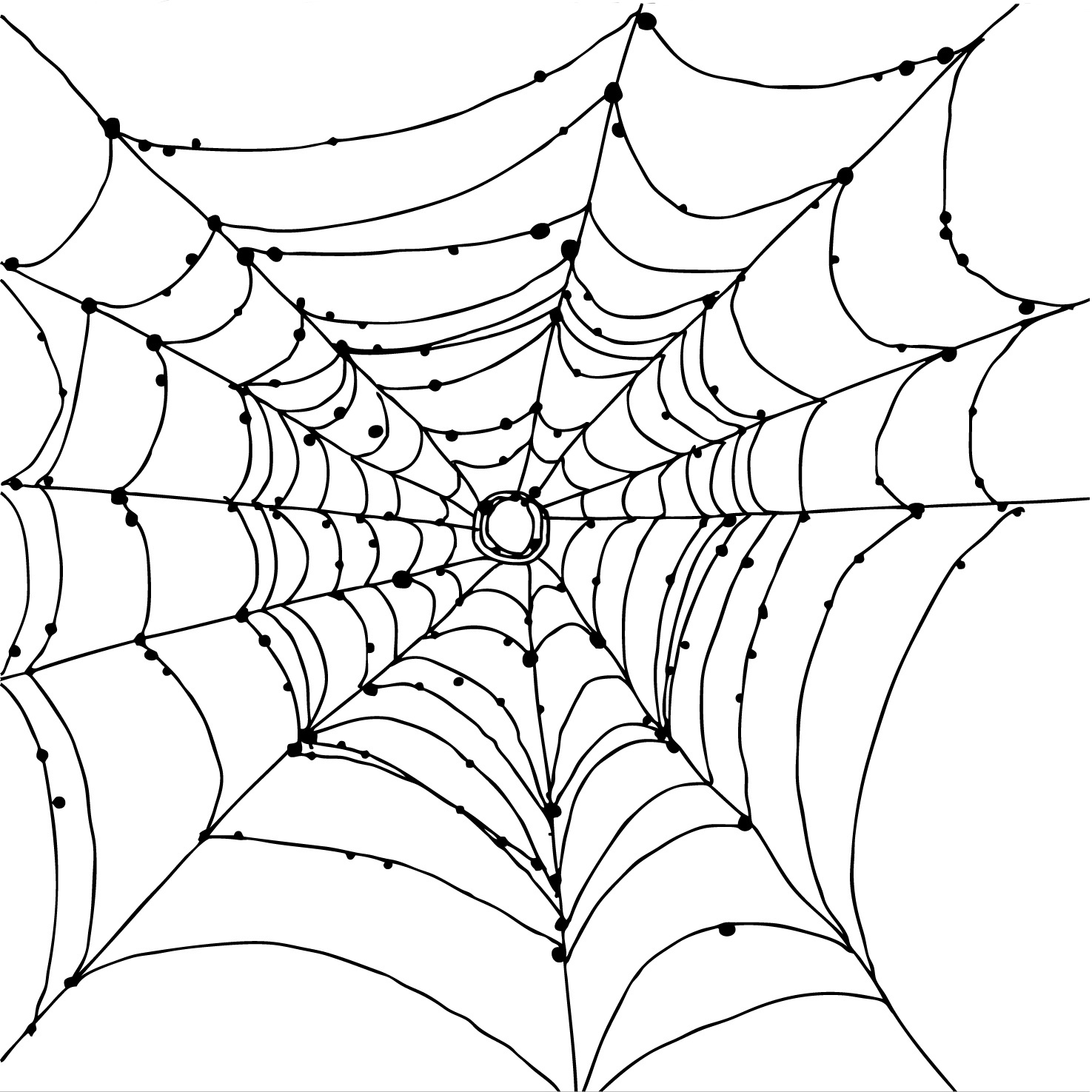 Printable Spiders Web - Printable Party Favors within Spider Web Stencil Printable