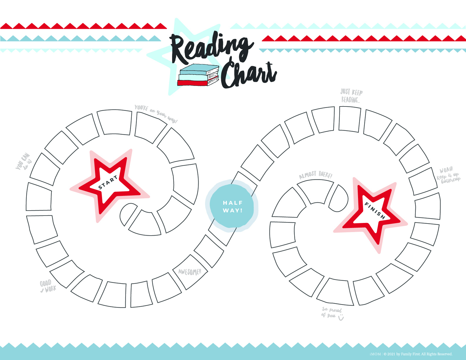 Reading Chart - Imom with Free Reading Chart Printable
