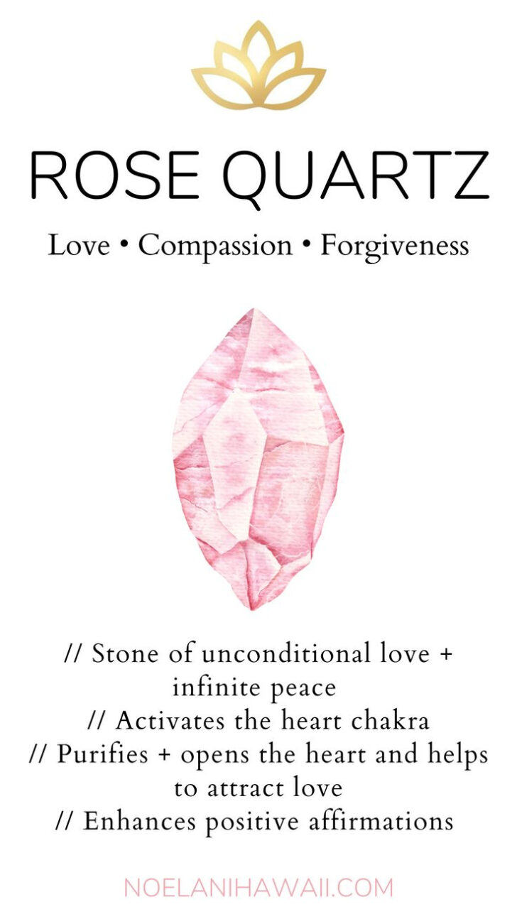 Printable Rose Quartz Meaning