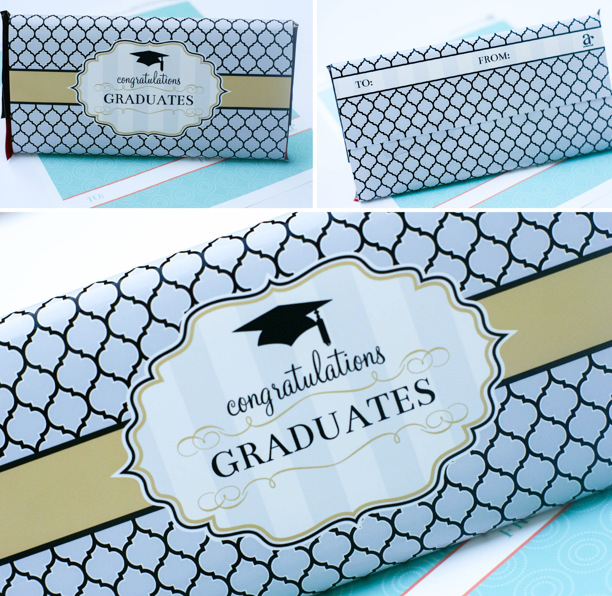 Ruff Draft: Free Printable Graduation Giant Chocolate Bar Wrap regarding Graduation Candy Bar Wrappers Free Printable