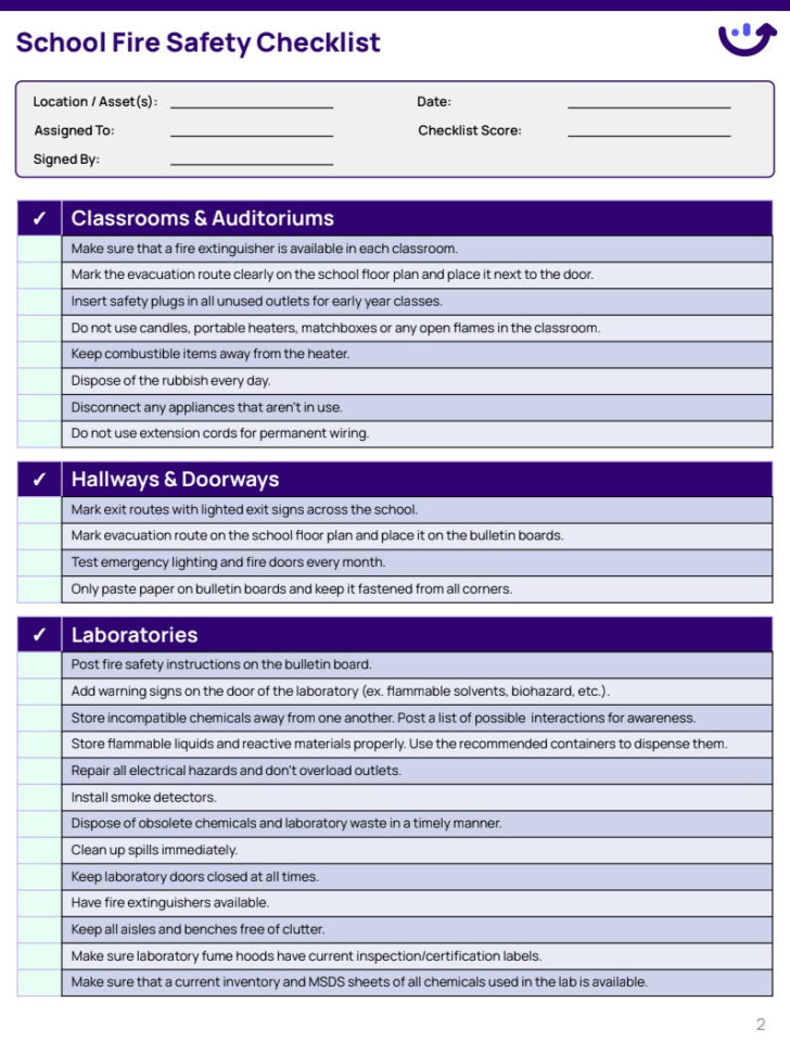 Free Printable Rv Inspection Checklist