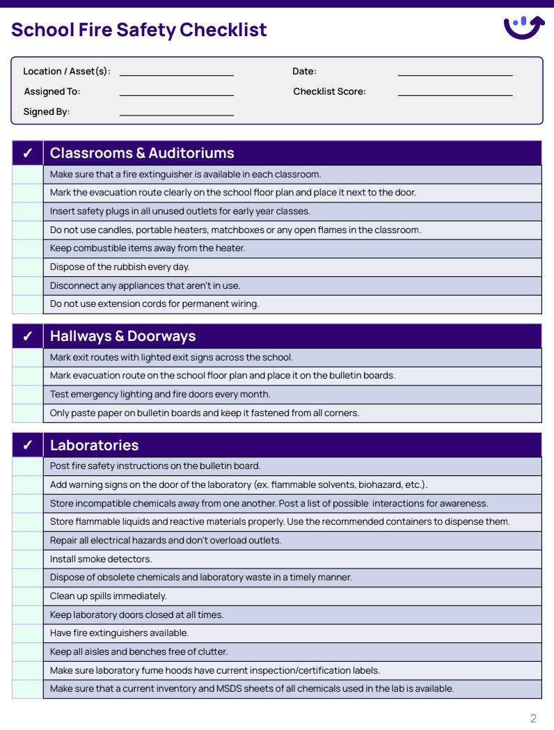 Rv Inspection Checklist | Xenia Templates inside Free Printable Rv Inspection Checklist