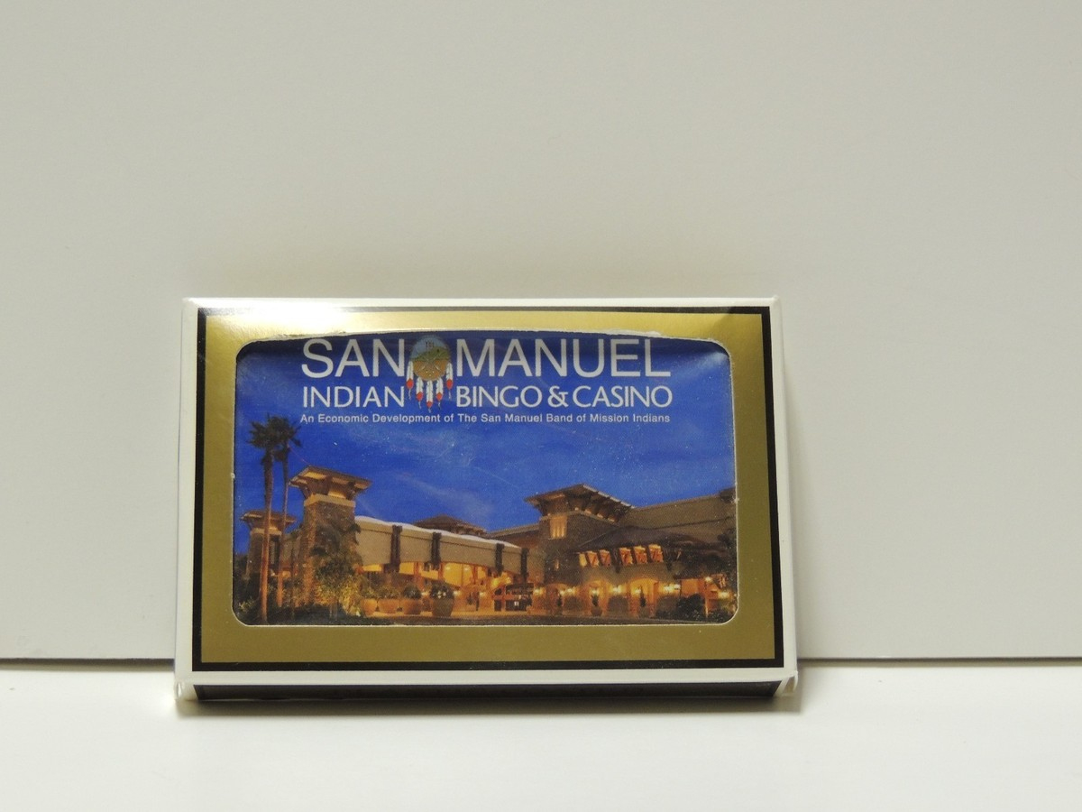 San Manuel Indian Bingo &amp;amp; Casino - Highland Ca - Deck Of Playing with regard to San Manuel Indian Bingo and Casinothree Card Poker