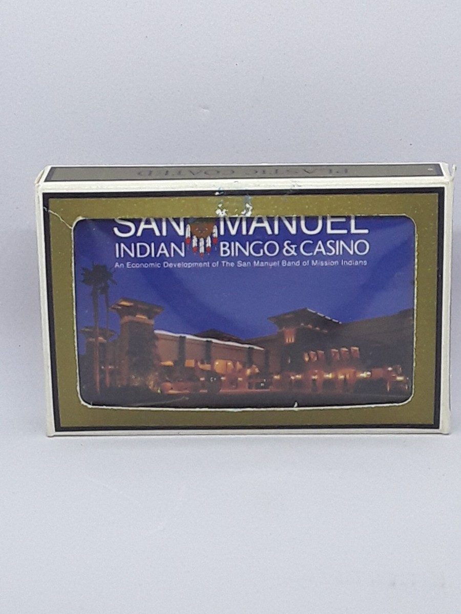 San Manuel Indian Bingo &amp;amp; Casino Playing Cards Deck | Ebay pertaining to San Manuel Indian Bingo And Casinofour Card Poker