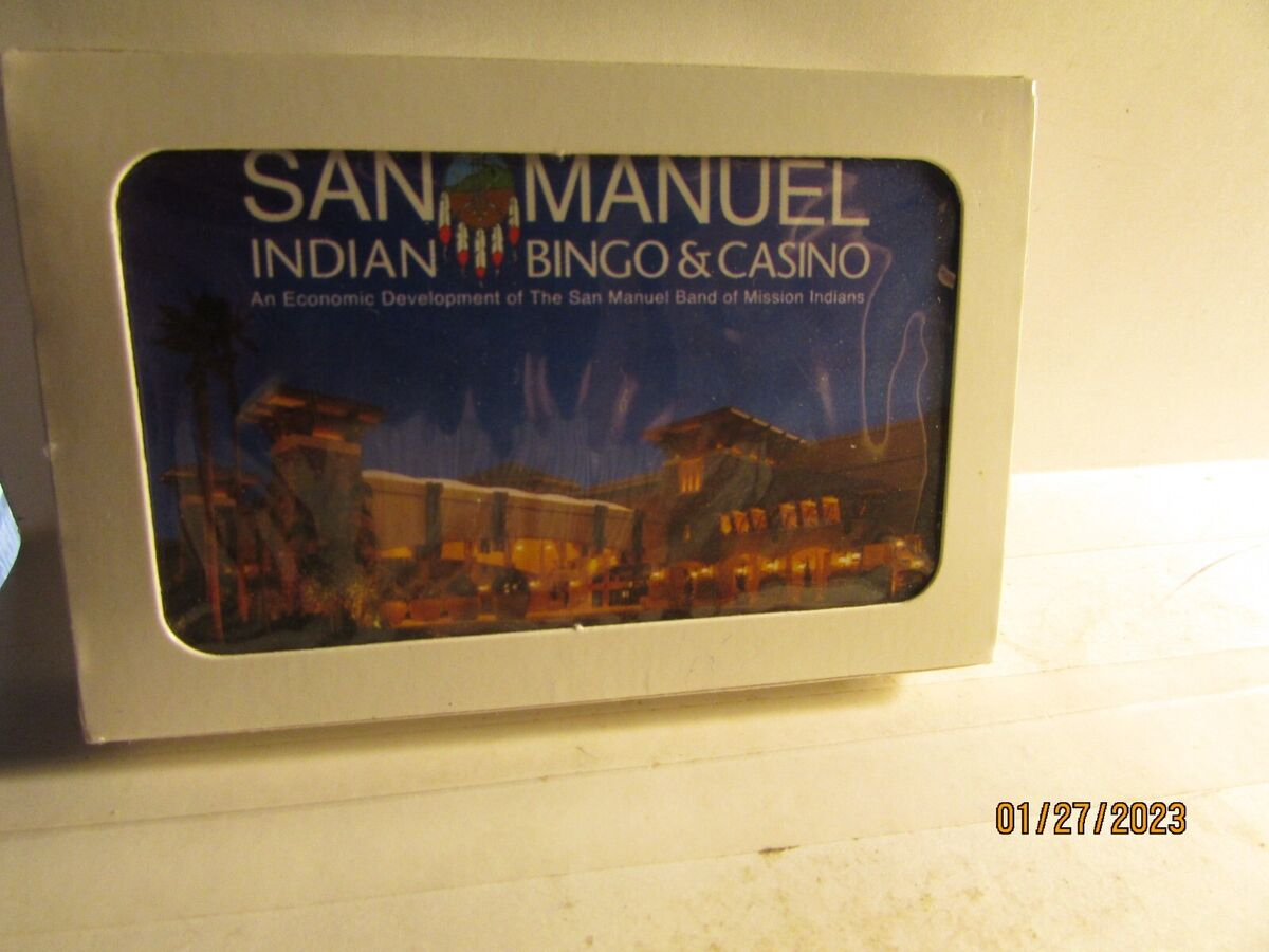 San Manuel Indian Casino- Playing Cards-Made For Sale- Not From for San Manuel Indian Bingo And Casinothree Card Poker