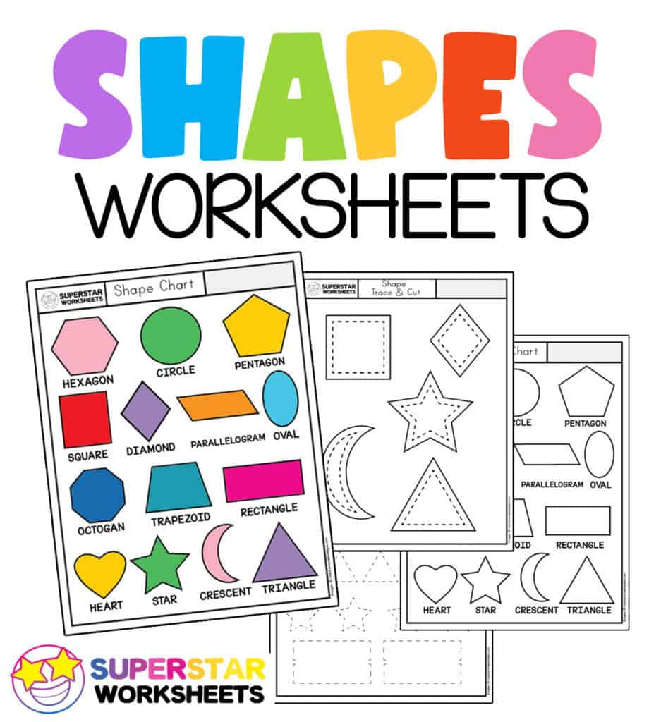 Shape Worksheets - Superstar Worksheets with regard to Free Printable Shape Worksheet