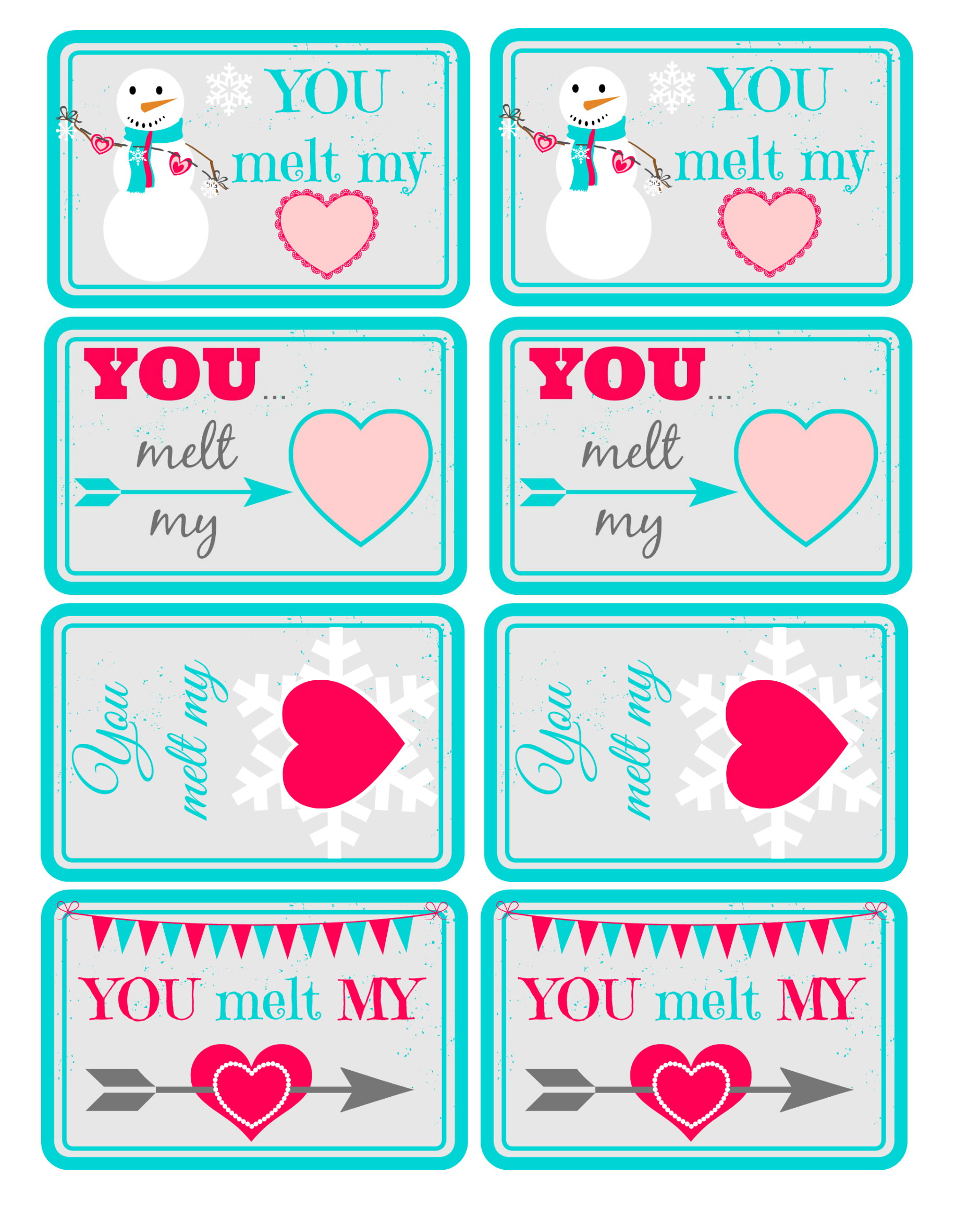 Share The Love: Free Printable Valentine Gift Tagsdiy Show Off with regard to Valentines Gift Tags Free Printable