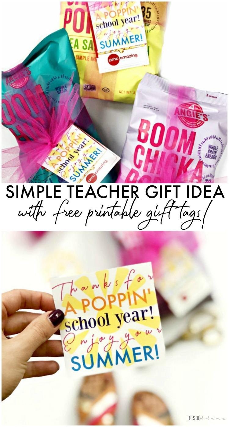 Simple Teacher Gift Idea With Free Printable Gift Tags | This Is with End Of Year Teacher Gift Tags Free Printable